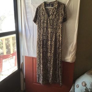 Women’s front button up dress
